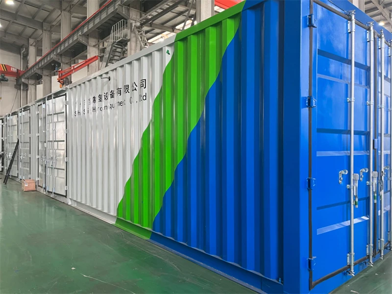 Sản xuất hydro xanh trong container