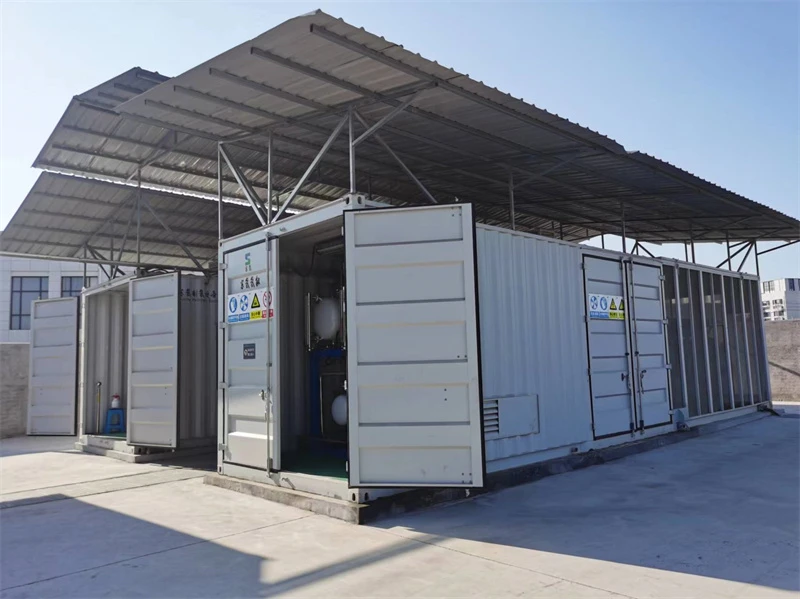 Nhà máy hydro chứa container