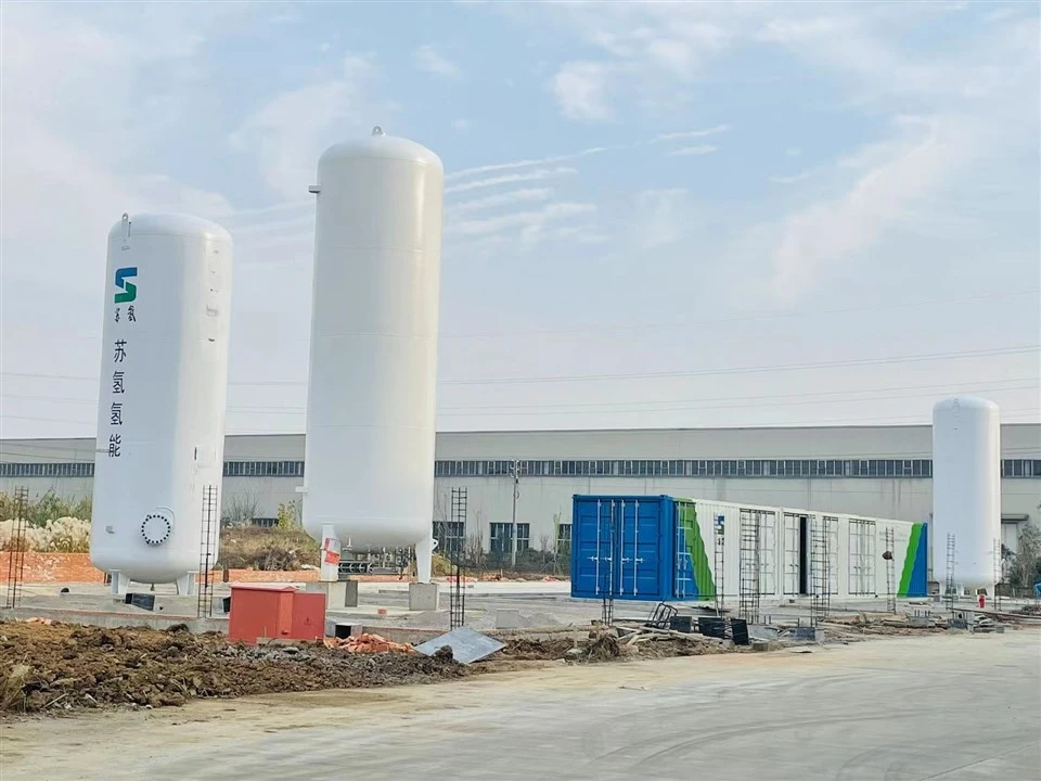 Sản xuất hydro tái tạo trong container